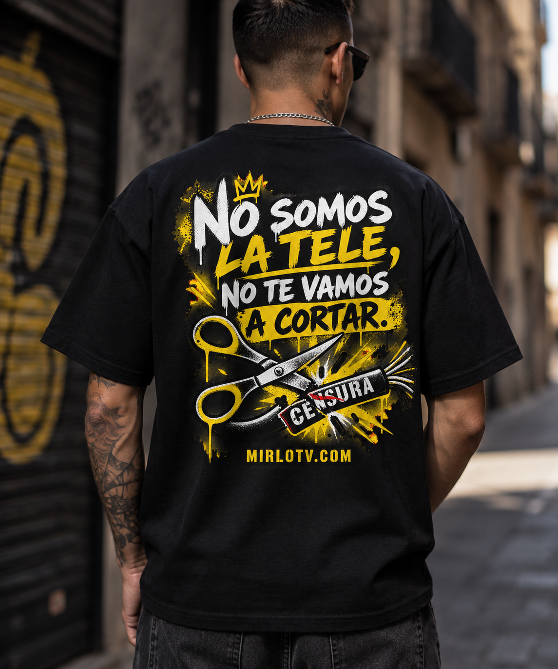 Camiseta Oficial "No Somos la Tele"