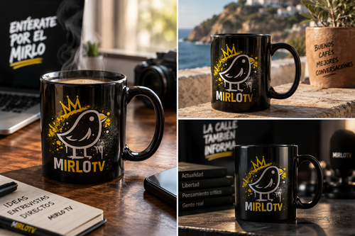Taza Oficial Mirlo TV